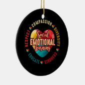 社会情緒的学ハートカウンセラー先生 セラミックオーナメント (右)