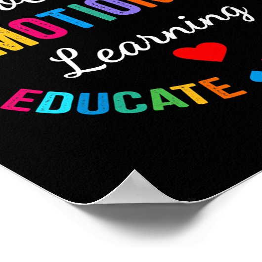 社会情緒的学ハートカウンセラー先生 ポスター (角)