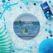 社会救保障 ペーパープレート (パーティー)