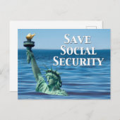 社会救保障 ポストカード (正面/裏面)