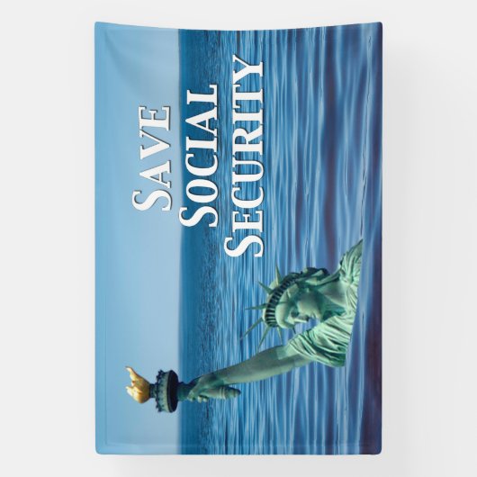 社会救保障 横断幕 (縦)