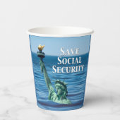 社会救保障 紙コップ (裏面)