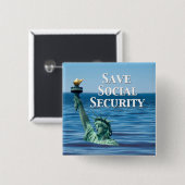 社会救保障 缶バッジ (正面&裏面)