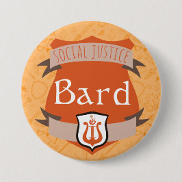 社会正義のクラスボタン: 楽師 缶バッジ