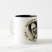 社会正義のマグ ツートーンマグカップ (正面左)