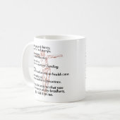 社会正義の十字架 コーヒーマグカップ (正面左)