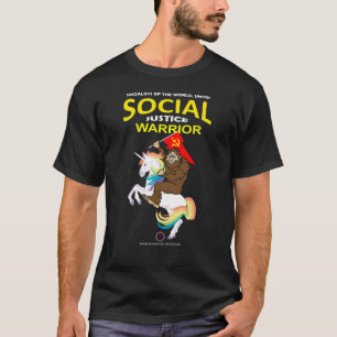 社会正義の戦士 Tシャツ