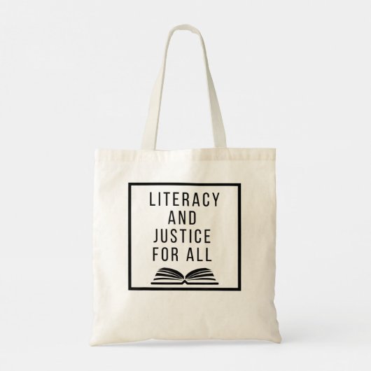 社会正義の読み書きと正義 トートバッグ (裏面)