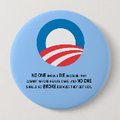 社会正義は社会主義ではないです 缶バッジ (正面)