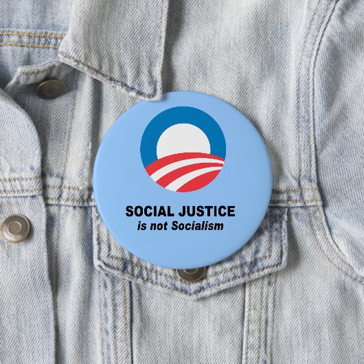社会正義は社会主義ではない 缶バッジ (インサイチュ)
