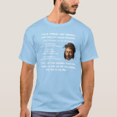 社会正義イエス Tシャツ (正面)