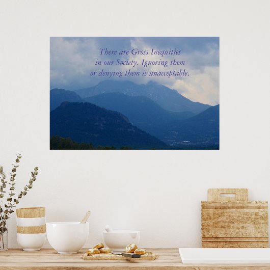 社会正義ポスター ポスター (キッチン)