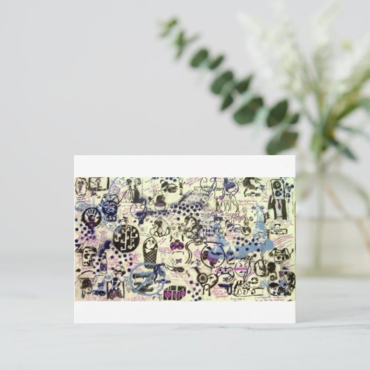 社会正義 ポストカード (スタンド正面)