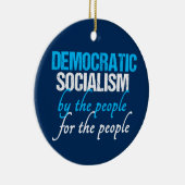 社会民主主義クリスマス民主社会主義 セラミックオーナメント (右)