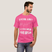 社会生活オペラ歌手リハーサル合唱団 Tシャツ (正面フル)