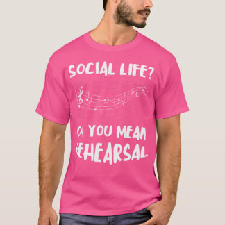 社会生活オペラ歌手リハーサル合唱団 Tシャツ