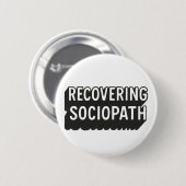 社会病質者 缶バッジ (正面&裏面)
