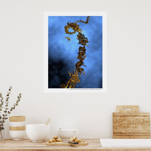 社会登山 – エシェル社交 ポスター (キッチン)