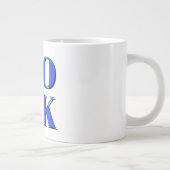 社会的おもしろいかわいいクールデザイン ジャンボコーヒーマグカップ (右)