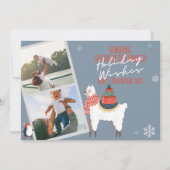 社会的おもしろいに離れた願いを送る写真 シーズンカード (正面)