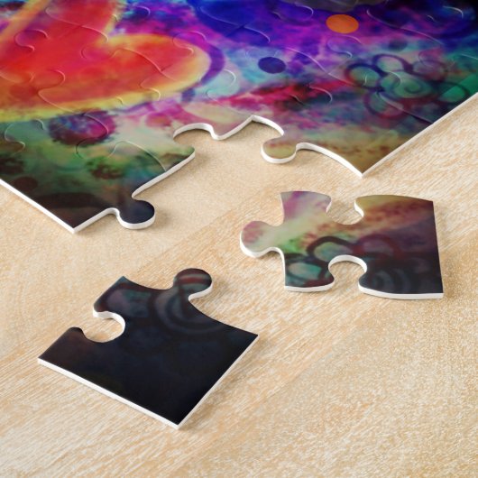 社会的おもしろい配慮内向的おもしろい刺激性 ジグソーパズル (側面)