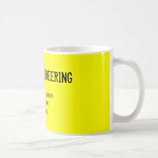 社会的なエンジニアリング コーヒーマグカップ (右)