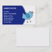 社会的なネットワーキングの名刺 名刺 (正面/裏面)