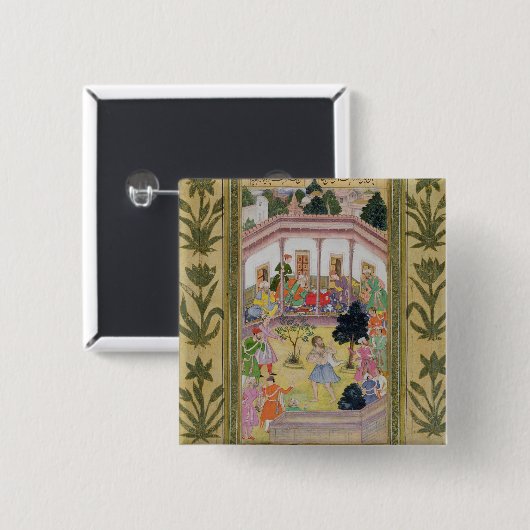 社会的な収集の狂人による妨害、のために 缶バッジ (正面&裏面)