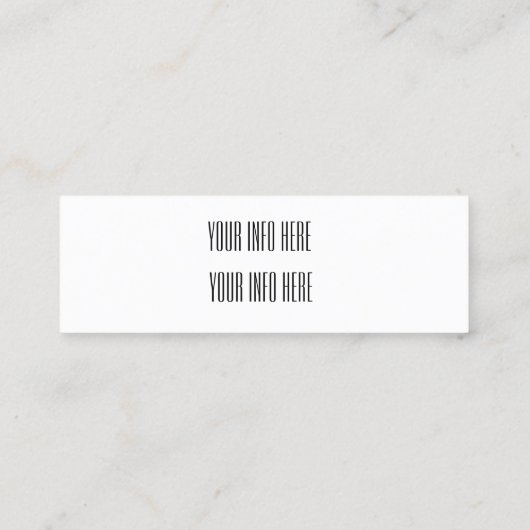 社会的な媒体のモダンで粋なinstagramの名刺 スキニー名刺 (裏面)