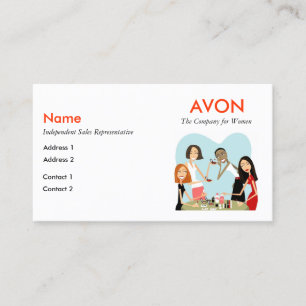 社会的な媒体情報のAvonの名刺 名刺