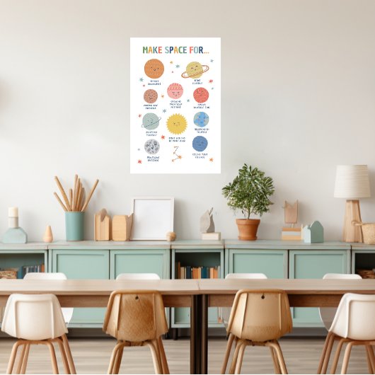 社会的な感情を宇宙す学る ポスター