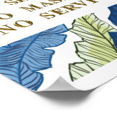 社会的な距離 ポスター (角)