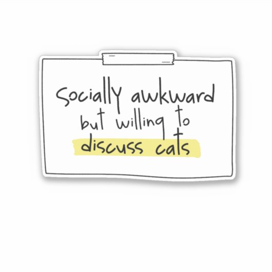 社会的に厄介だが、猫の話し合いを進めている シール (正面)