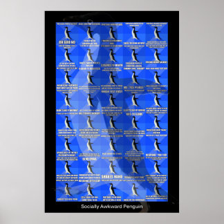 社会的に厄介なペンギンポスター ポスター