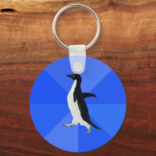 社会的に厄介なペンギンミーム キーホルダー (正面)