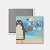 社会的に厄介なペンギン磁石 マグネット (正面/裏面)