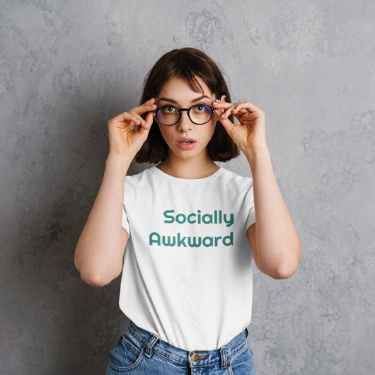 社会的に厄介な内向的な Tシャツ