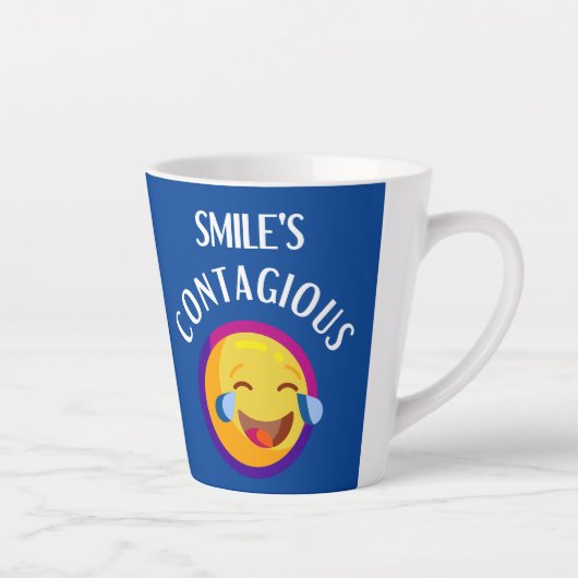 社会的に意識が高く意欲を起こて、愛らしい カフェラテマグ (右)