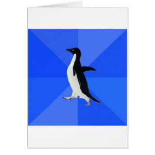 社会的に扱いにくいペンギンのアドバイス動物のミーム