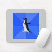 社会的に扱いにくいペンギンのアドバイス動物のミーム マウスパッド (マウス)