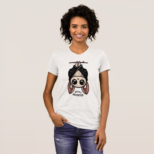 社会的ひっくり返し Tシャツ (正面フル)