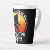 社会的分配検疫の偏差足 カフェラテマグ (右アングル)