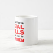 社会的技能 コーヒーマグカップ (中央)