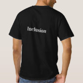 社会的正義 Tシャツ (裏面)