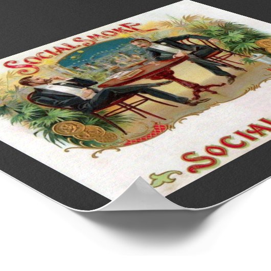 社会的煙 ポスター (角)