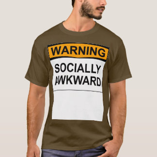 社会的警告に厄介な Tシャツ