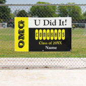 社会的距離お祝い 横断幕 (インサイチュ)