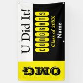 社会的距離お祝い 横断幕 (縦)