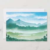 社会的距離移動ドライブバイ誕生日招待状 招待状 (裏面)