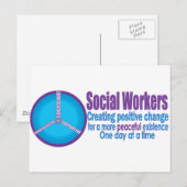 社会福祉事業従事者への贈与 ポストカード (正面/裏面)